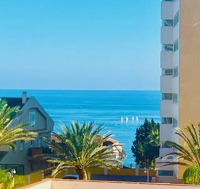 Penthouse Apartment In Benalmadena Costa, Beach - Seaview - Pool - 40M2 Private Terrace - One Bedroom - Sleeping Alcove 0*,  España